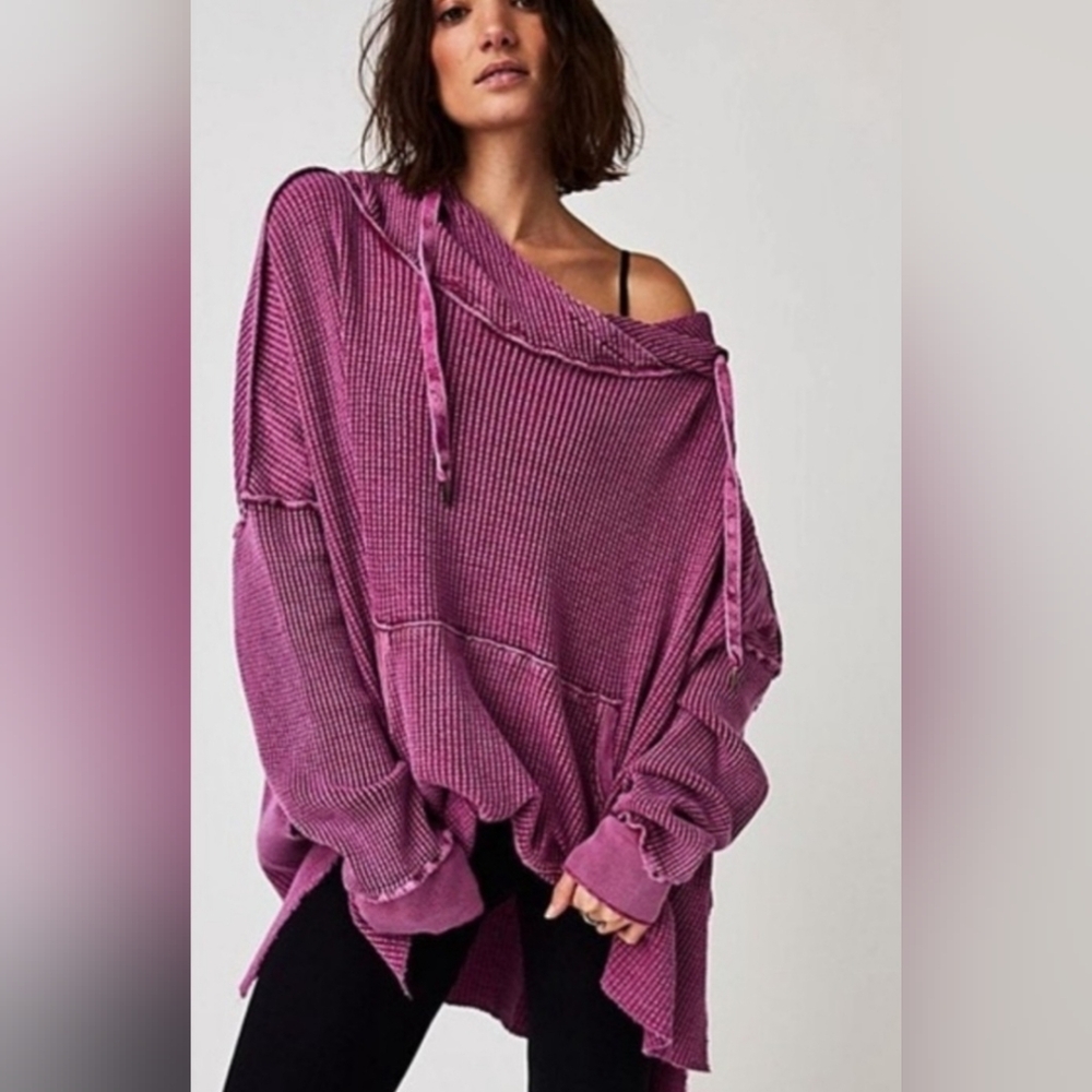 Free People One Gannet Hoodie - Small